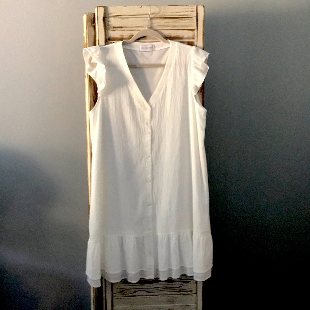Ruffle Double Lined Dress